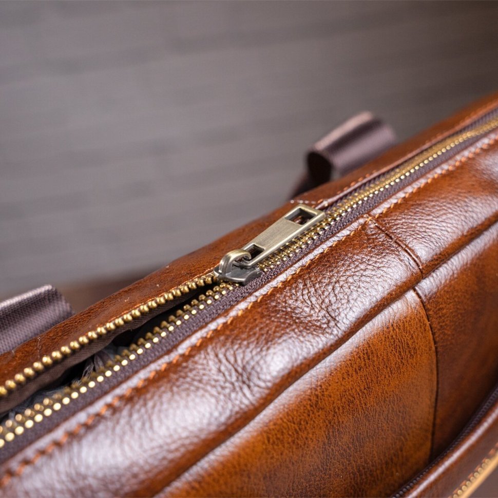 Мужская деловая кожаная сумка под ноутбук и документы А4 VINTAGE STYLE (14837) modnotak фото №6