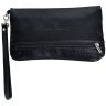 Клатч із натуральної зернистої шкіри Vip Collection 102638 (чорний) modnotak фото - 2