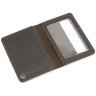 Обложка из натуральной кожи для служебного удостоверения Leather Collection 103338 темно-коричневая modnotak фото - 2