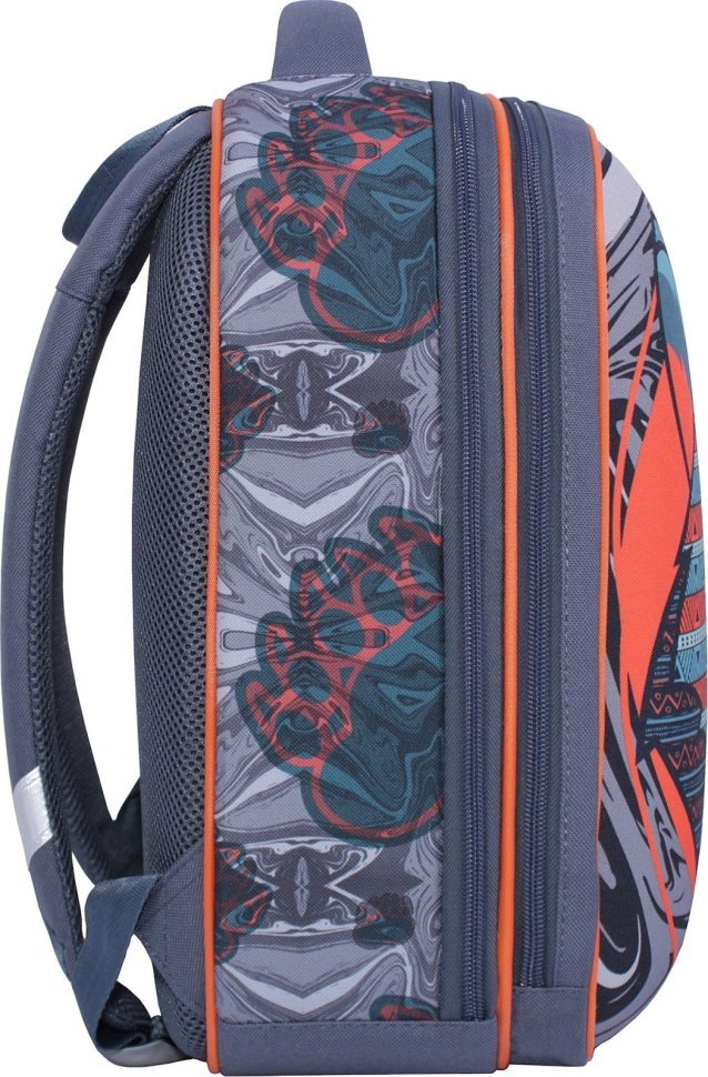 Оригинальный школьный рюкзак для мальчика из текстиля с принтом волка Bagland (53838)