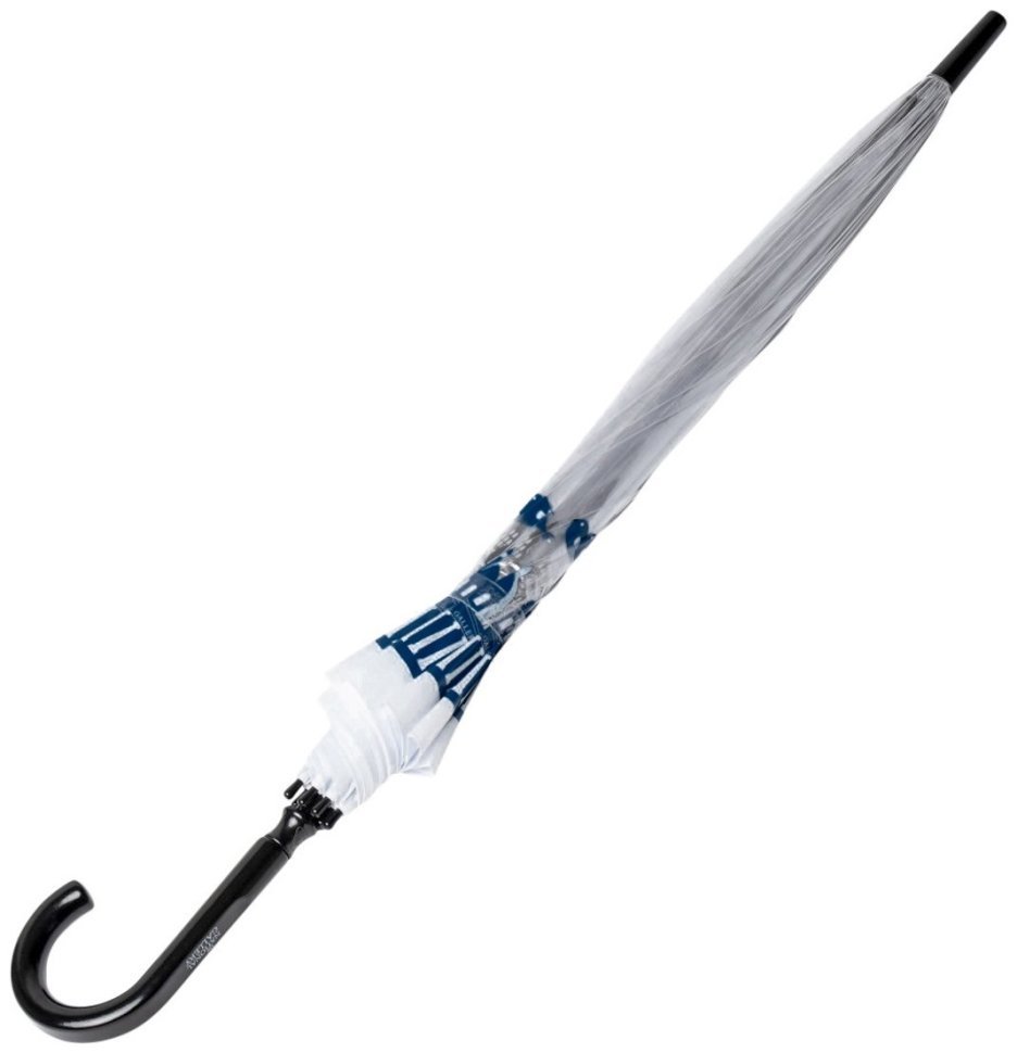 Зонт-трость женский Fulton National Gallery Birdcage-2 L848 National Gallery Skyline (механика, трость, прозрачный с принтом архитектуры Лондона) 93838 modnotak фото №6