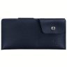 Вместительный кожаный кошелек темно-синего цвета BlankNote (12600) - 4