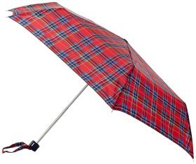 Женский зонт Incognito-4 L412 Royal Stewart (механика, складной, красный в клетку) 93938