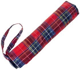 Женский зонт Incognito-4 L412 Royal Stewart (механика, складной, красный в клетку) 93938