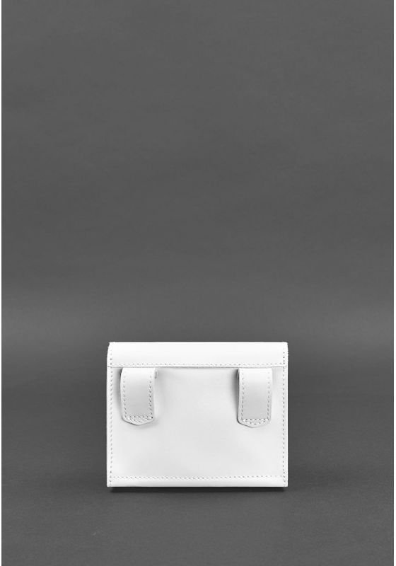 Набор белых женских сумок из натуральной кожи BlankNote Mini (12803)