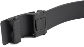 Чоловічий ремінь з натуральної шкіри з чорною автоматичною пряжкою Vintage 2420303