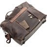 Большая мужская сумка-портфель из винтажной кожи с ручками SHVIGEL (11119) - 6
