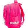 Розовый девчачий текстильный рюкзак для школы с принтом Bagland Butterfly 55638 - 2
