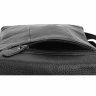 Чоловіча сумка класичного стилю в чорному кольорі з м'якої шкіри Borsa Leather (19337) - 7