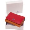 Різнобарвний жіночий гаманець із натуральної шкіри на магніті ST Leather 1767238 - 9