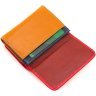 Різнобарвний жіночий гаманець із натуральної шкіри на магніті ST Leather 1767238 - 5