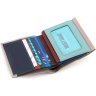 Темно-рожевий жіночий гаманець маленького розміру із натуральної шкіри на магніті ST Leather 1767338 - 6