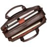 Добротный мужской портфель из натуральной кожи коричневого цвета Visconti Anderson 77338 - 2