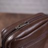 Компактна сумка на плече з натуральної шкіри коричневого кольору Vintage (14993) - 5