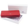Красный женский кошелек большого размера ST Leather (16660)  - 6