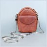 Жіноча шкіряна вінтажна міні-сумка коньячного кольору BlankNote Kroha 79038 - 7