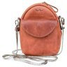 Жіноча шкіряна вінтажна міні-сумка коньячного кольору BlankNote Kroha 79038 - 1