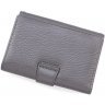 Темно-сірий жіночий гаманець з натуральної шкіри Tony Bellucci (12464) - 3