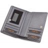 Темно-сірий жіночий гаманець з натуральної шкіри Tony Bellucci (12464) - 6