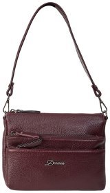 Вместительная женская сумка из качественной зернистой кожи Desisan 80939