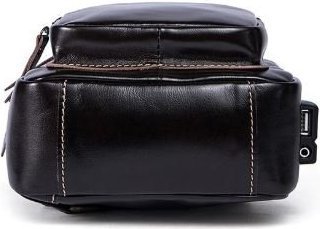 Сучасна чоловіча сумка - рюкзак з USB-виходом VINTAGE STYLE (14838)