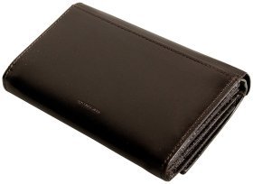 Коричневый женский кошелек London из натуральной кожи Vip Collection 102539