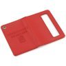 Обложка кожаная красного цвета для служебного удостоверения Leather Collection 103339 modnotak фото - 4