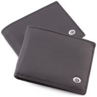 Мужское кожаное портмоне среднего размера ST Leather (18155)