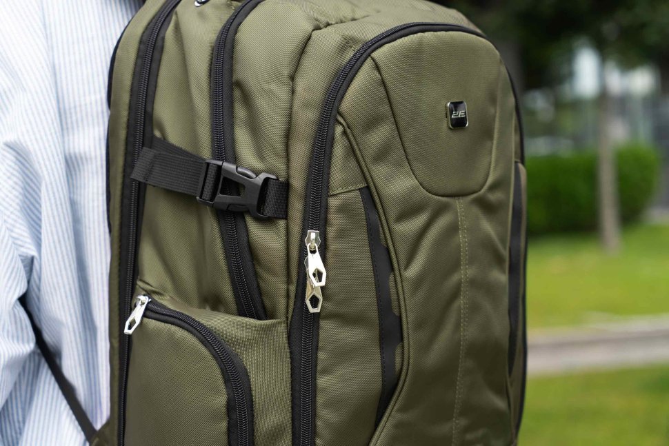 Рюкзак на каждый день с объемом 30 литров и отсеком для ноутбука до 16" 2Е Ultimate SmartPack 103539 зеленого цвета фото №3 Рюкзак на каждый день с объемом 30 литров и отсеком для ноутбука до 16" 2Е Ultimate SmartPack 103539 зеленого цвета modnotak фото №3
