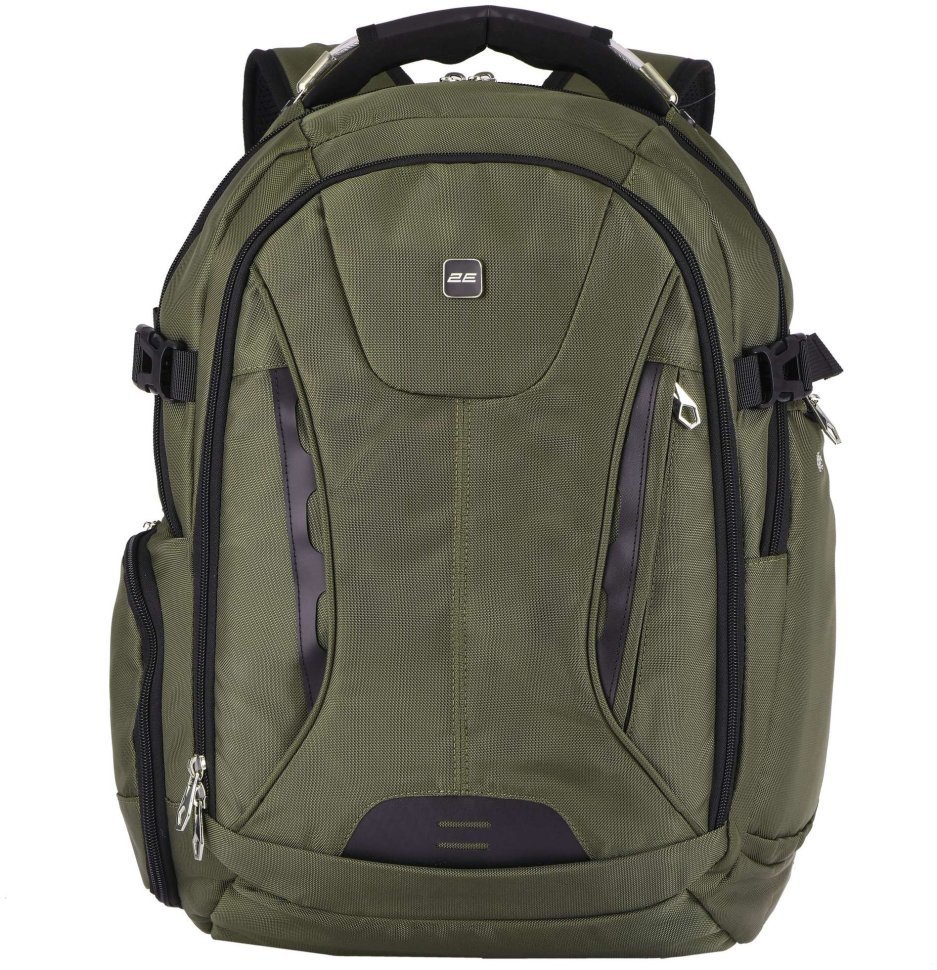 Рюкзак на каждый день с объемом 30 литров и отсеком для ноутбука до 16" 2Е Ultimate SmartPack 103539 зеленого цвета фото №4 Рюкзак на каждый день с объемом 30 литров и отсеком для ноутбука до 16" 2Е Ultimate SmartPack 103539 зеленого цвета modnotak фото №4
