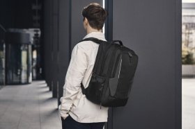 Функциональный мужской рюкзак черного цвета для ноутбука до 17" Wenger XE Extent 103639