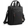 Вместительная мужская текстильная сумка формата А4 Confident 93739 Черного цвета modnotak фото - 11