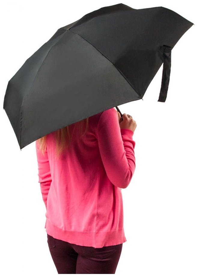 Парасоля жіноча Fulton Soho-1 L793 Black (Складна, механіка, однотонного чорного кольору) 93839 фото №3 Парасоля жіноча Fulton Soho-1 L793 Black (Складна, механіка, однотонного чорного кольору) 93839 modnotak фото №3
