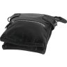 Стильная кожаная мужская сумка-планшет через плечо в черном цвете Vip Collection (21089) - 3