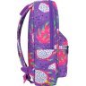 Різнокольоровий рюкзак з якісного текстилю з принтом Bagland (55339) - 2
