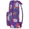 Разноцветный рюкзак из качественного текстиля с принтом Bagland (55339) - 6