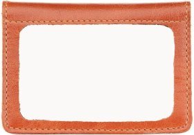 Шкіряна обкладинка для посвідчення водія в світло-коричневому кольорі SHVIGEL (2416137)