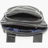 Кожаная сумка планшет через плечо черного цвета VATTO (11880) - 7