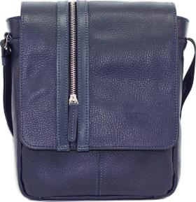 Наплечная мужская сумка вертикального типа из фактурной кожи VATTO (11980)