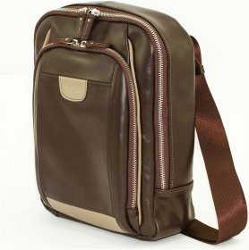 Коричневый городской рюкзак небольшого размера VATTO (12080)