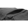 Мужской черный рюкзак из фактурной кожи на молнии Borsa Leather (19256) - 4