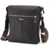 Мужская коричневая сумка-планшет из натуральной качественной кожи Tom Stone 77739 - 3