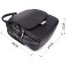 Городской женский рюкзак из натуральной кожи с клапаном на магните Vintage 97839 черного цвета фото №3 Городской женский рюкзак из натуральной кожи с клапаном на магните Vintage 97839 черного цвета modnotak фото - 3