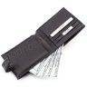 Діловий шкіряний гаманець з тисненням KARYA (0411-53) - 2