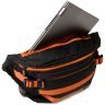 Большая сумка на пояс из текстиля с отделением для ноутбука до 13" TechTrail 111440 оранжевого цета фото №5 Большая сумка на пояс из текстиля с отделением для ноутбука до 13" TechTrail 111440 оранжевого цета modnotak фото - 5