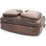 Многофункциональная кожаная сумка для ноутбука и документов в коричневом цвете VINTAGE STYLE (14411) - 5