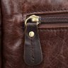 Многофункциональная кожаная сумка для ноутбука и документов в коричневом цвете VINTAGE STYLE (14411) - 8
