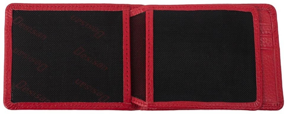 Женская обложка для документов из натуральной зернистой кожи Desisan 81740 красного цвета modnotak фото №3
