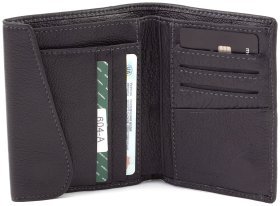 Чоловічий вертикальний гаманець для купюр і кредитних карток Marco Coverna (18071)