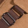 Практичная мужская сумка через плечо из светло-коричневого текстиля Vintage (2421230) - 9